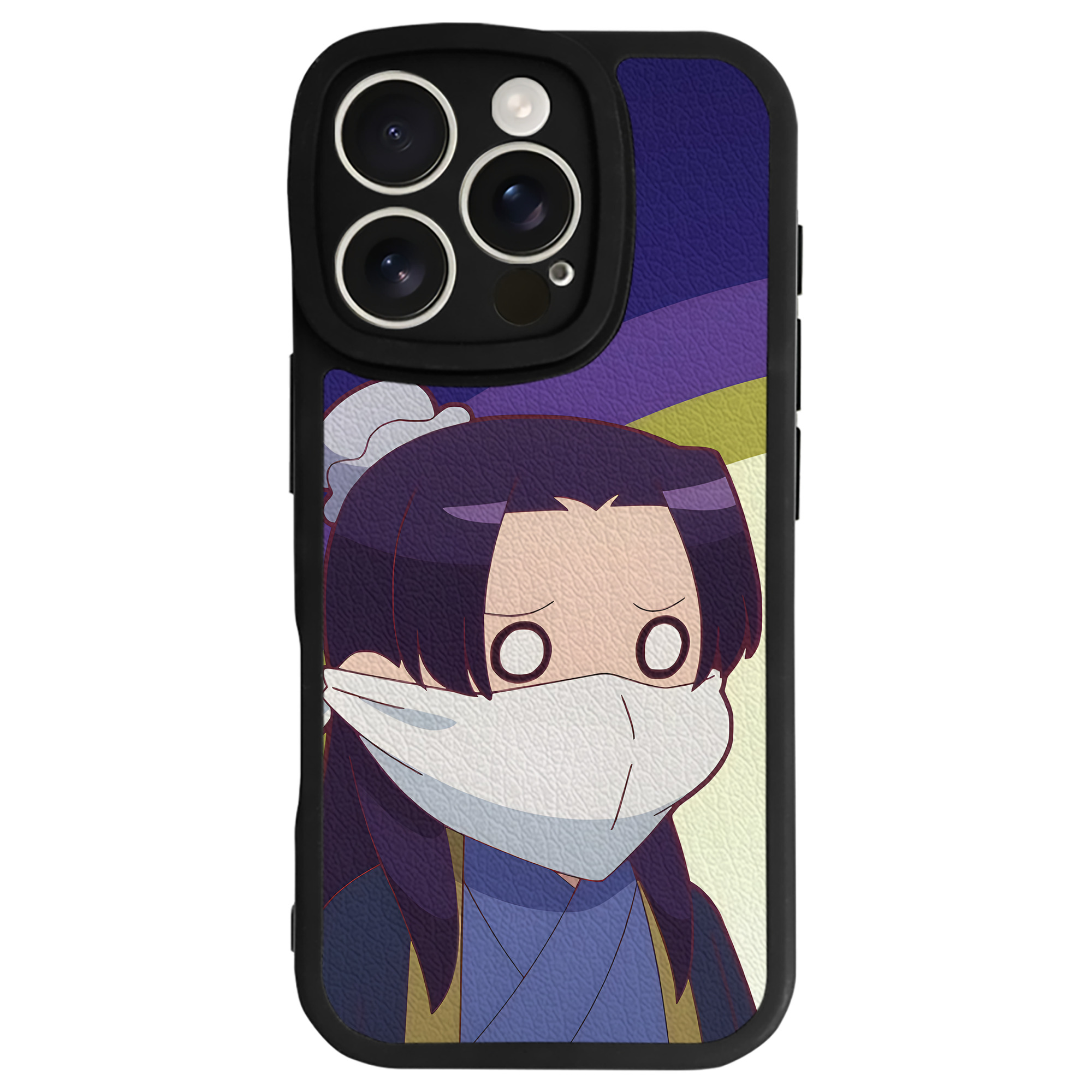 （画像用） 薬屋のひとりごと The Apothecary Diaries 【iPhone 16シリーズ対応】シリコンスマホケース（レザー調） 材質：シリコン